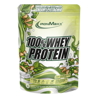 100% Whey Protein - 500g Beutel - Creamy Pistazie (Special Edition)