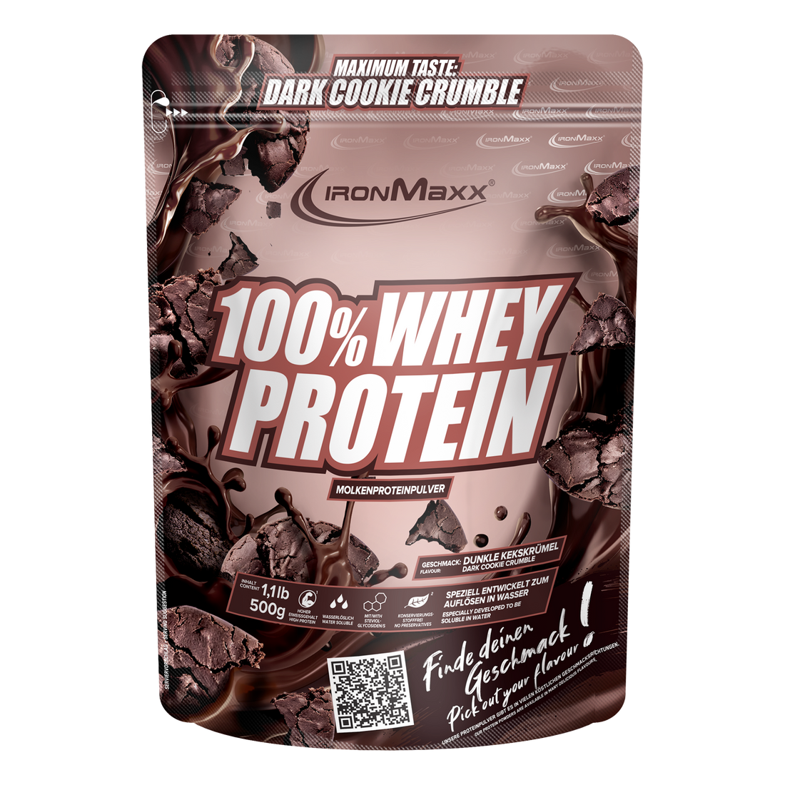 <tc>100% Whey Protein (500g) - Dark Cookie Crumble</tc>