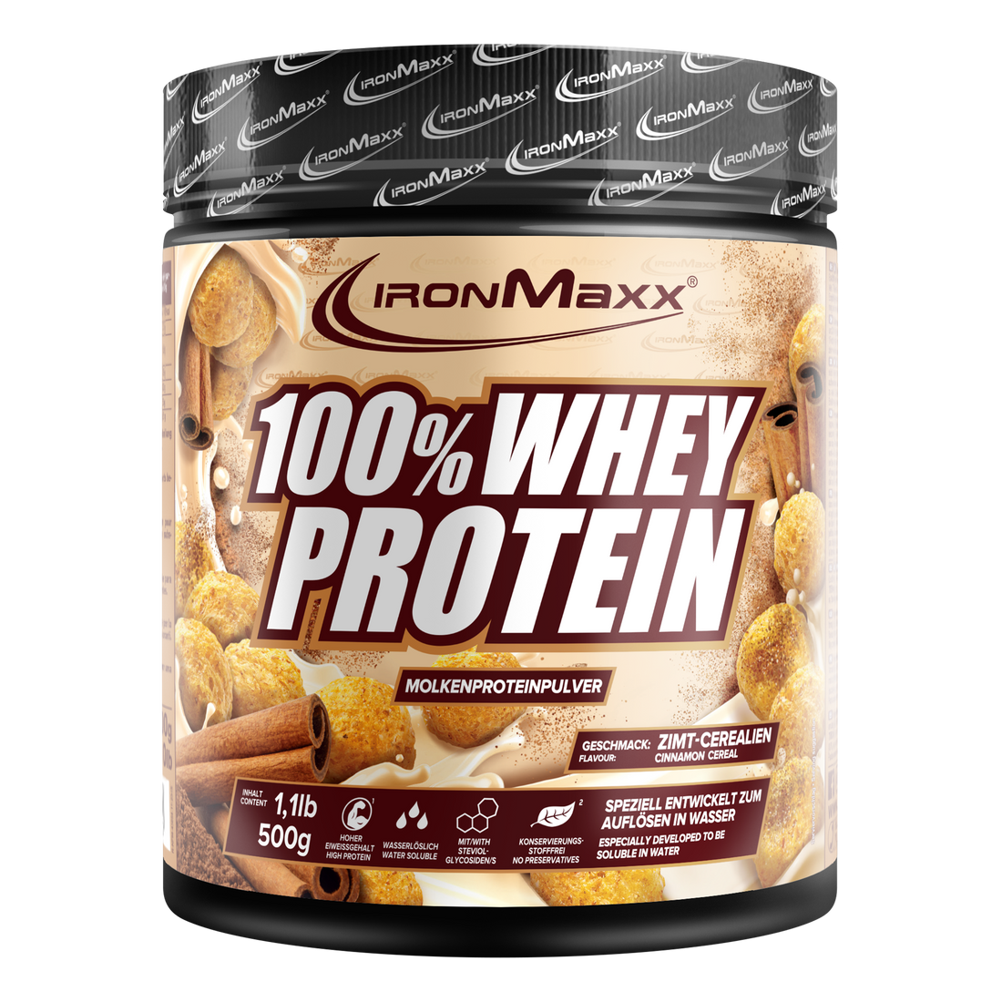 100% Whey Protein (500g) - Cinnamon Cereal