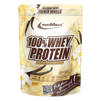 100% Whey Protein-Beutel-French Vanilla-500g