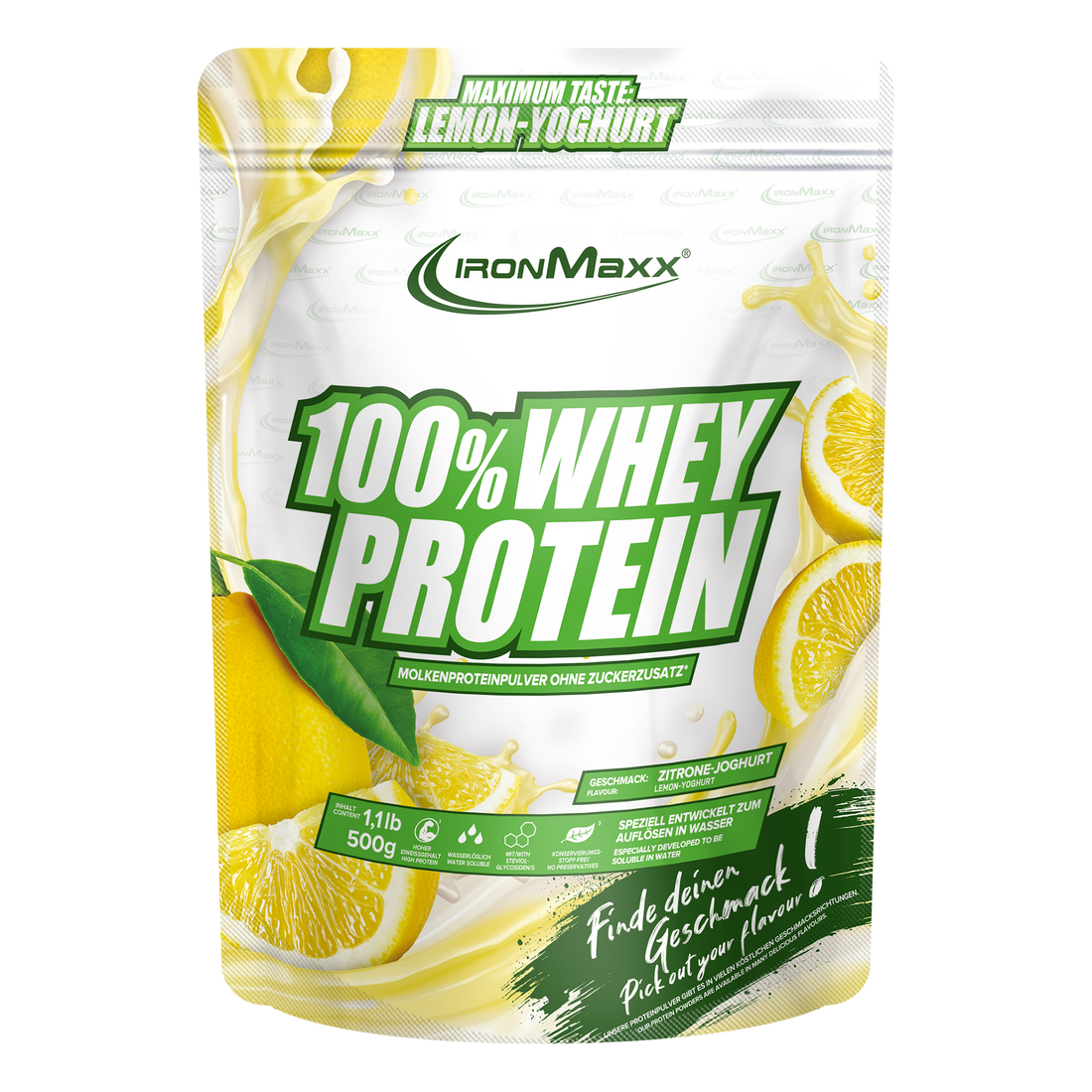 100% Whey Protein (500g) - Lemon-Yoghurt