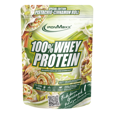 100% Whey Protein (500g) - Pistachio Cinnamon Roll
