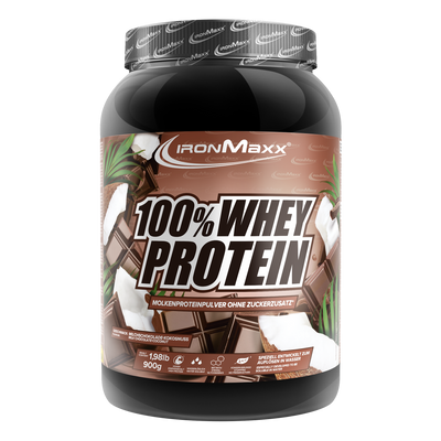 100% Whey Protein - 900g  Dose - Chocolate Coconut