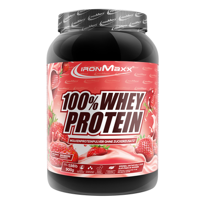100% Whey Protein - 900g  Dose - Strawberry