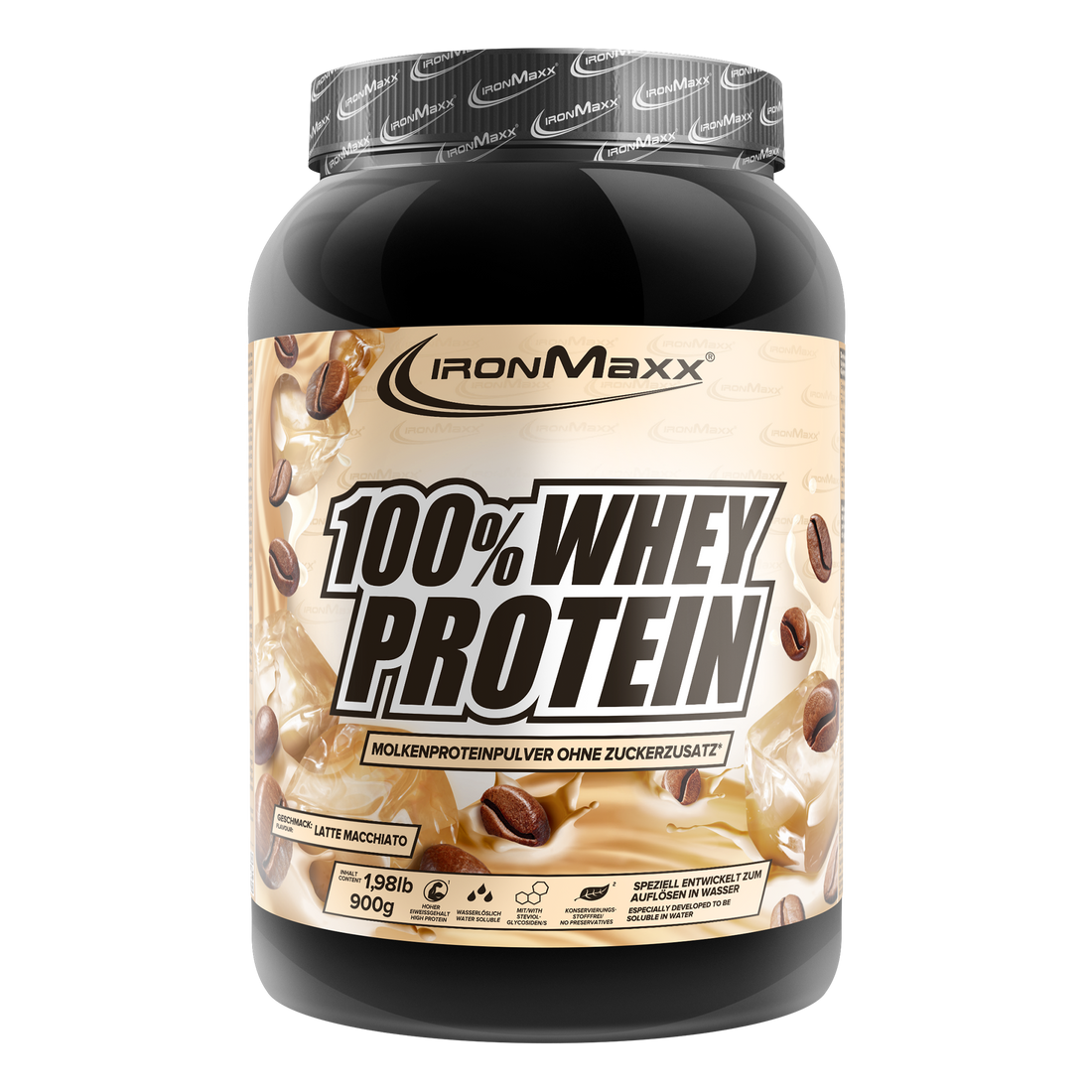 100% Whey Protein (900g) - Latte Macchiato