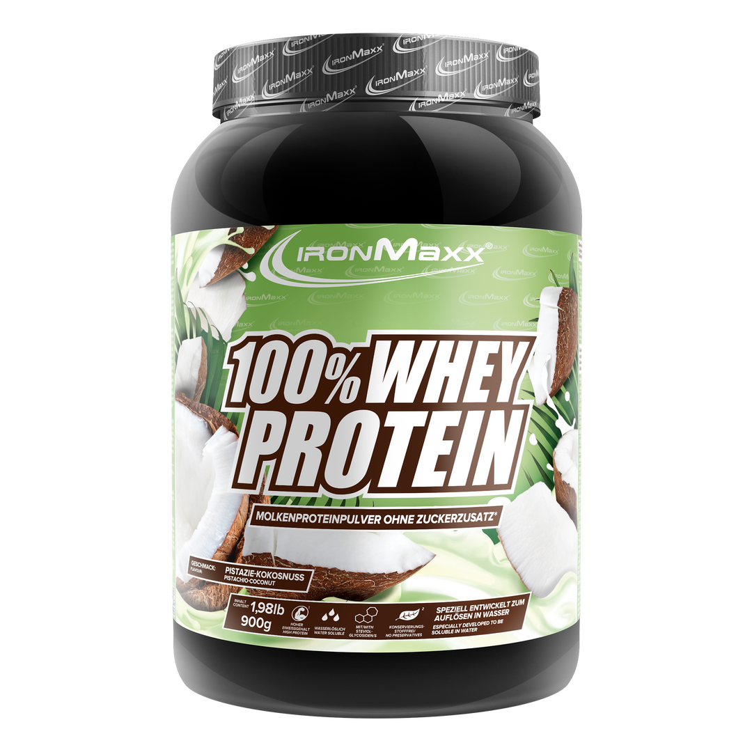 100% Whey Protein - 900g  Dose - Pistazie Kokos