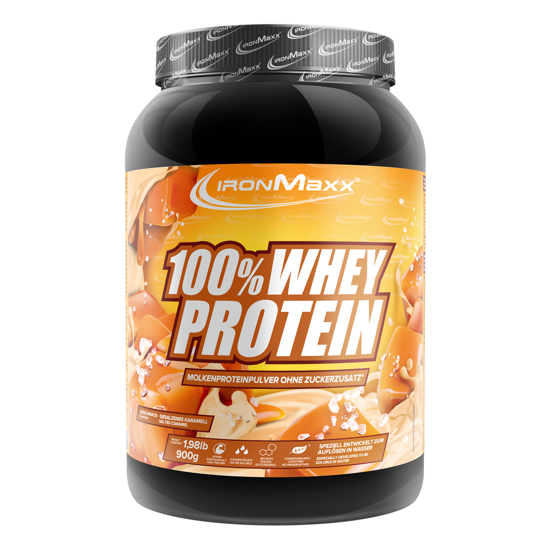 100% Whey Protein (900g) - Salted Caramel