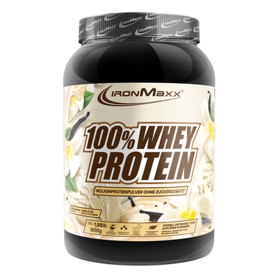100% Whey Protein - 900g Beutel - Vanilla Ice Cream