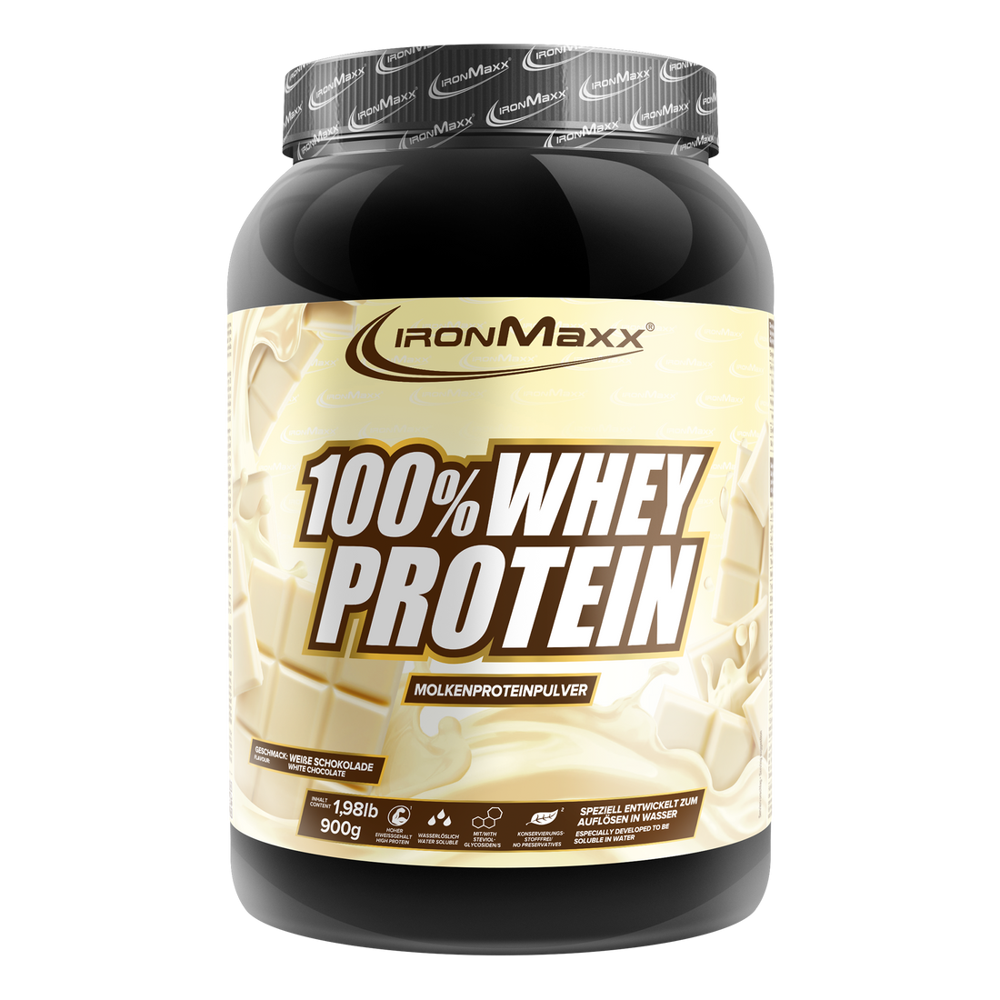 100% Whey Protein (900g) - White Chocolate
