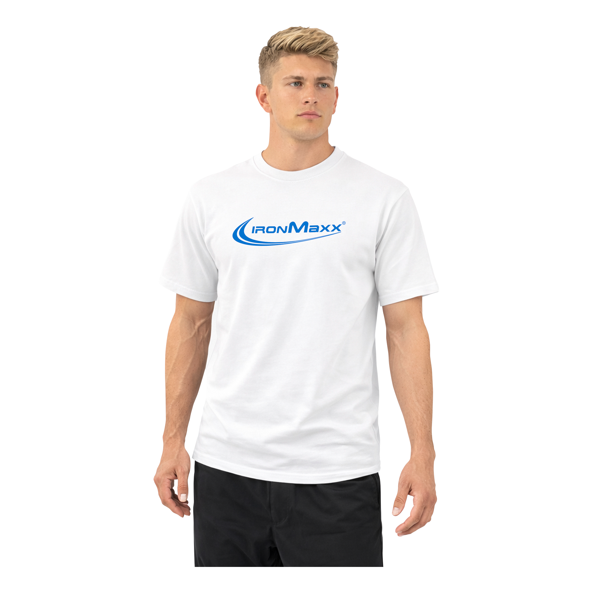 Active Sports T-shirt White - Herren L