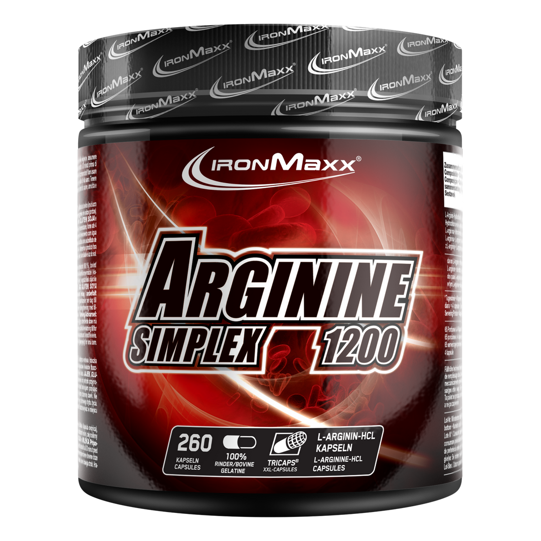 Arginin Simplex 1200 (260 Tricaps®)
