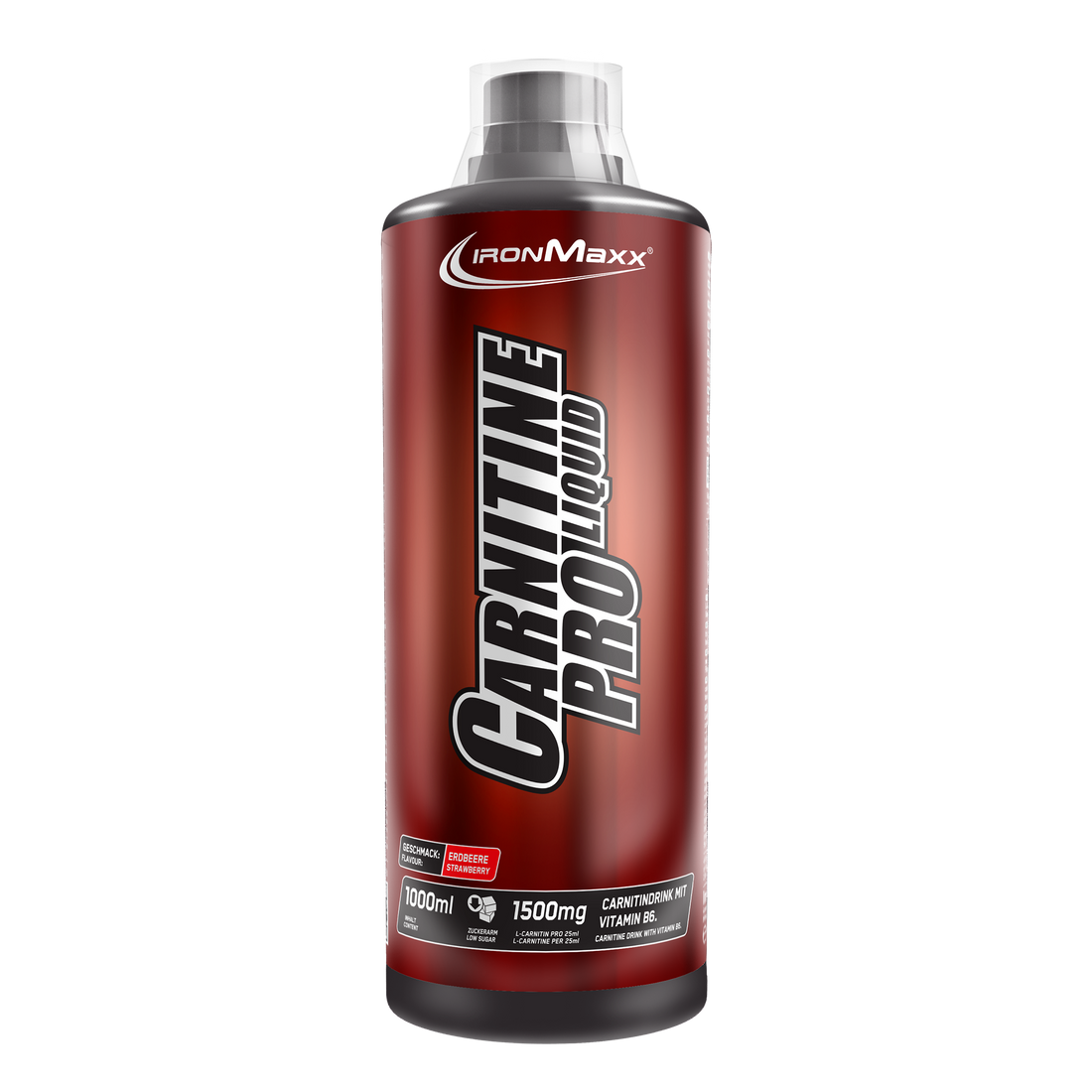 Carnitine Pro Liquid (1000ml) - Erdbeere