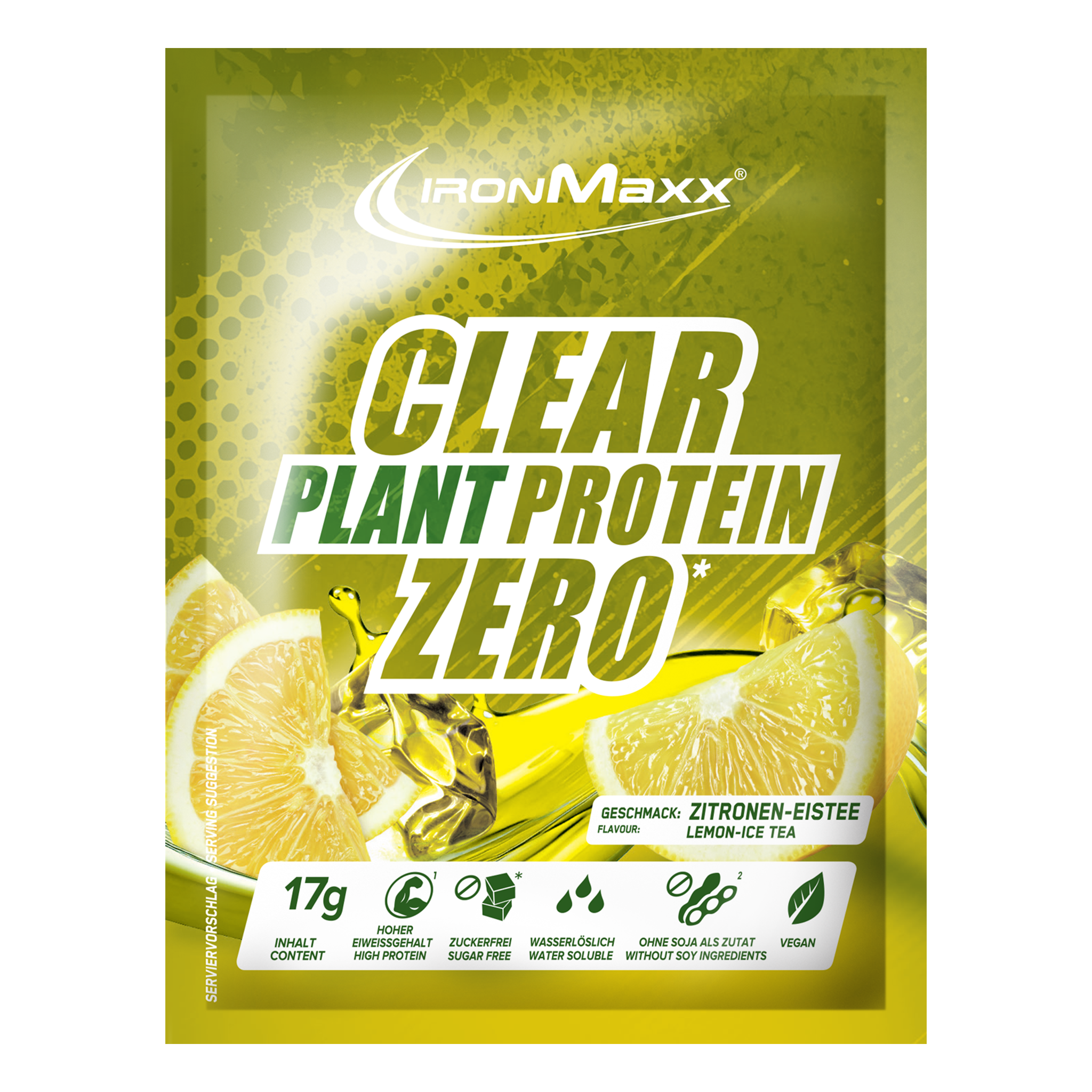 Clear Plant Protein ZERO (400g) - Lemon Ice Tea