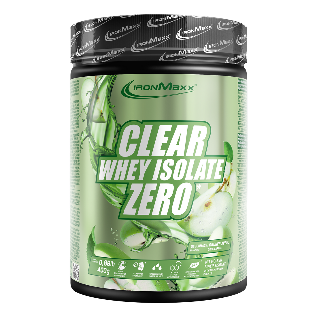 Clear Whey Isolate ZERO (400g) - Green Apple