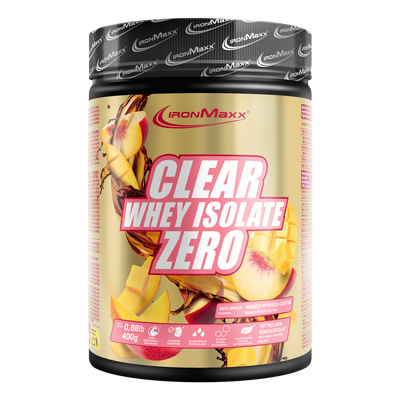 Clear Whey Isolate ZERO - 400g can Mango Peach Ice Tea