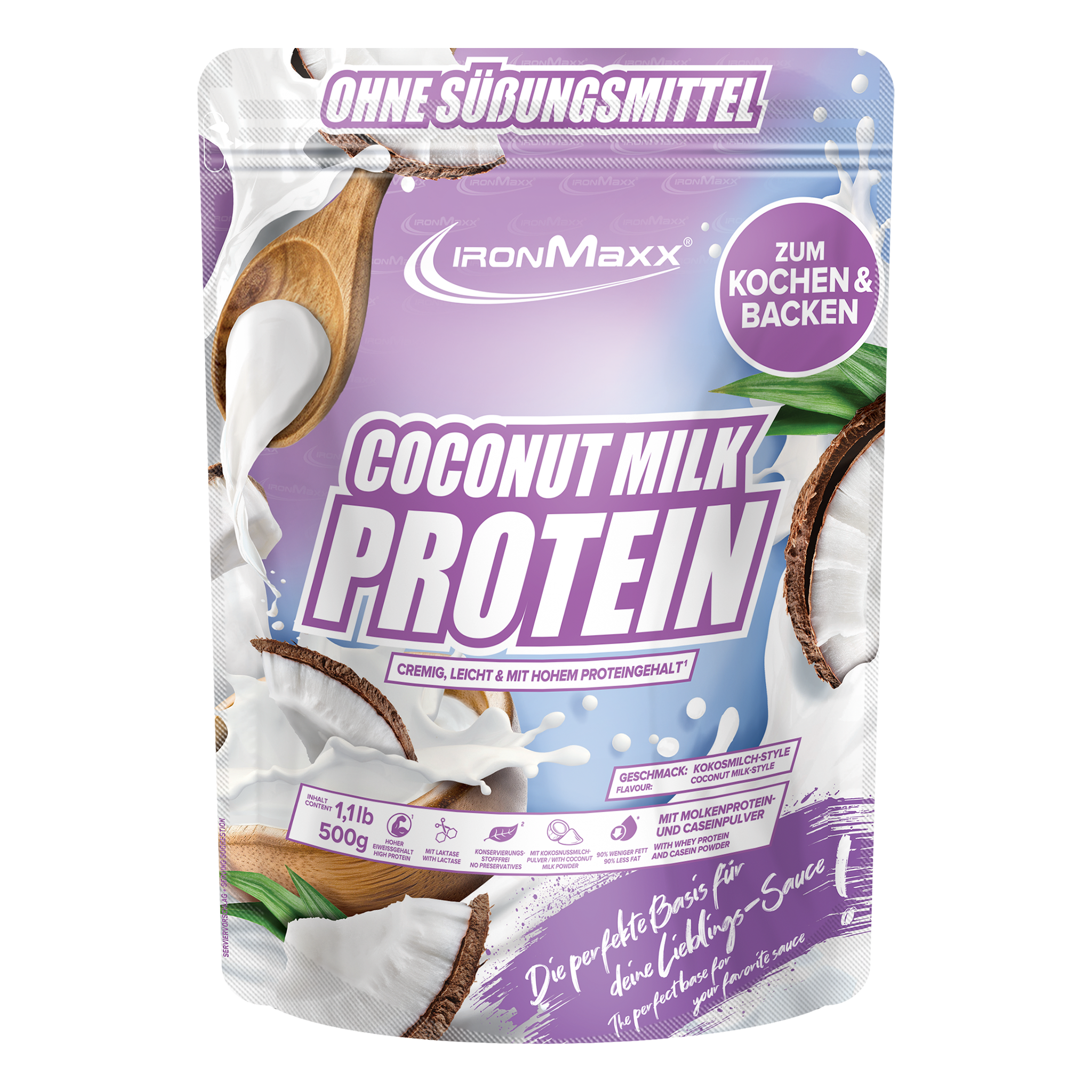 Coconut Milk Protein 500g Bag - Coconut Milk Style