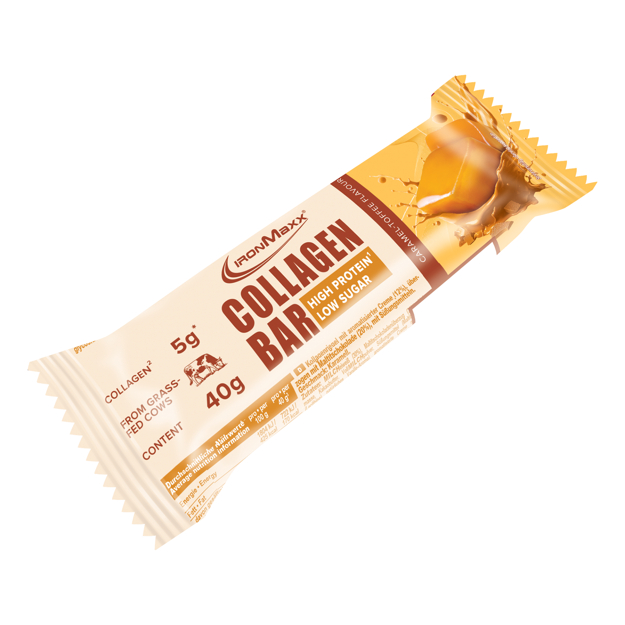 Collagen Bar - Caramel Flavor (12x40g)