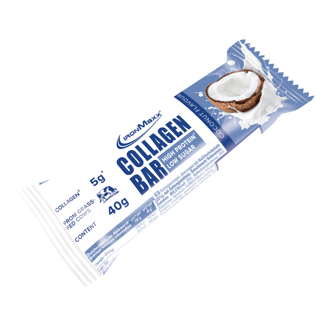 Collagen Bar – Coconut Flavour 40g