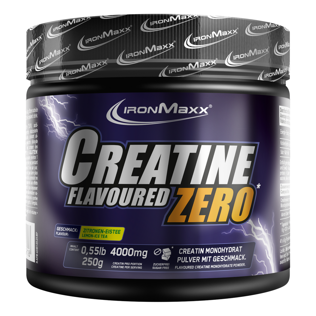 Creatine Flavoured Zero (250g) - Lemon Ice Tea