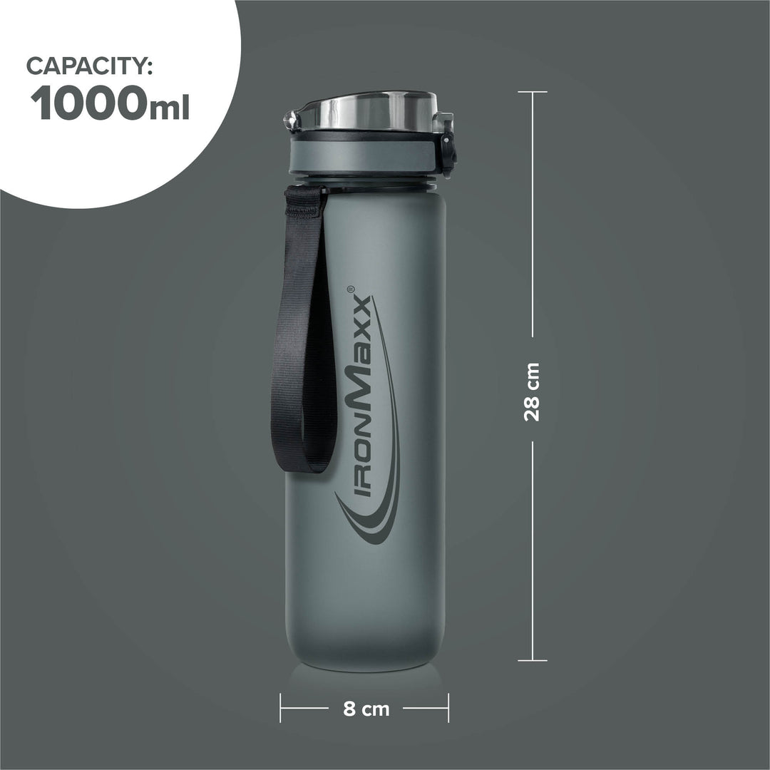 Sport Water Bottle Ash Grey - 1000ml
