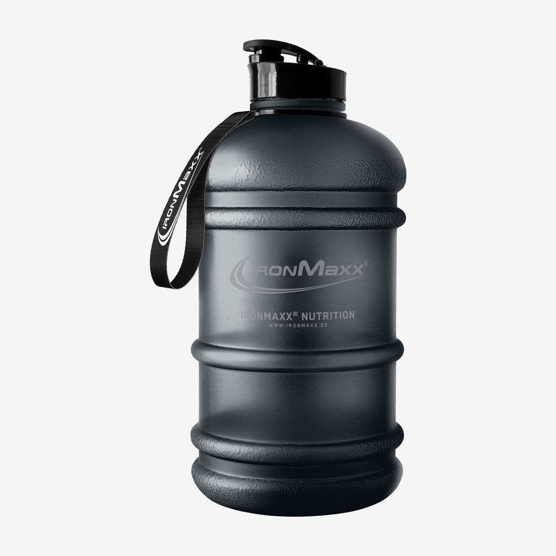 Water Gallon 2200ml - Matt Transparent - Frosted Deep Black