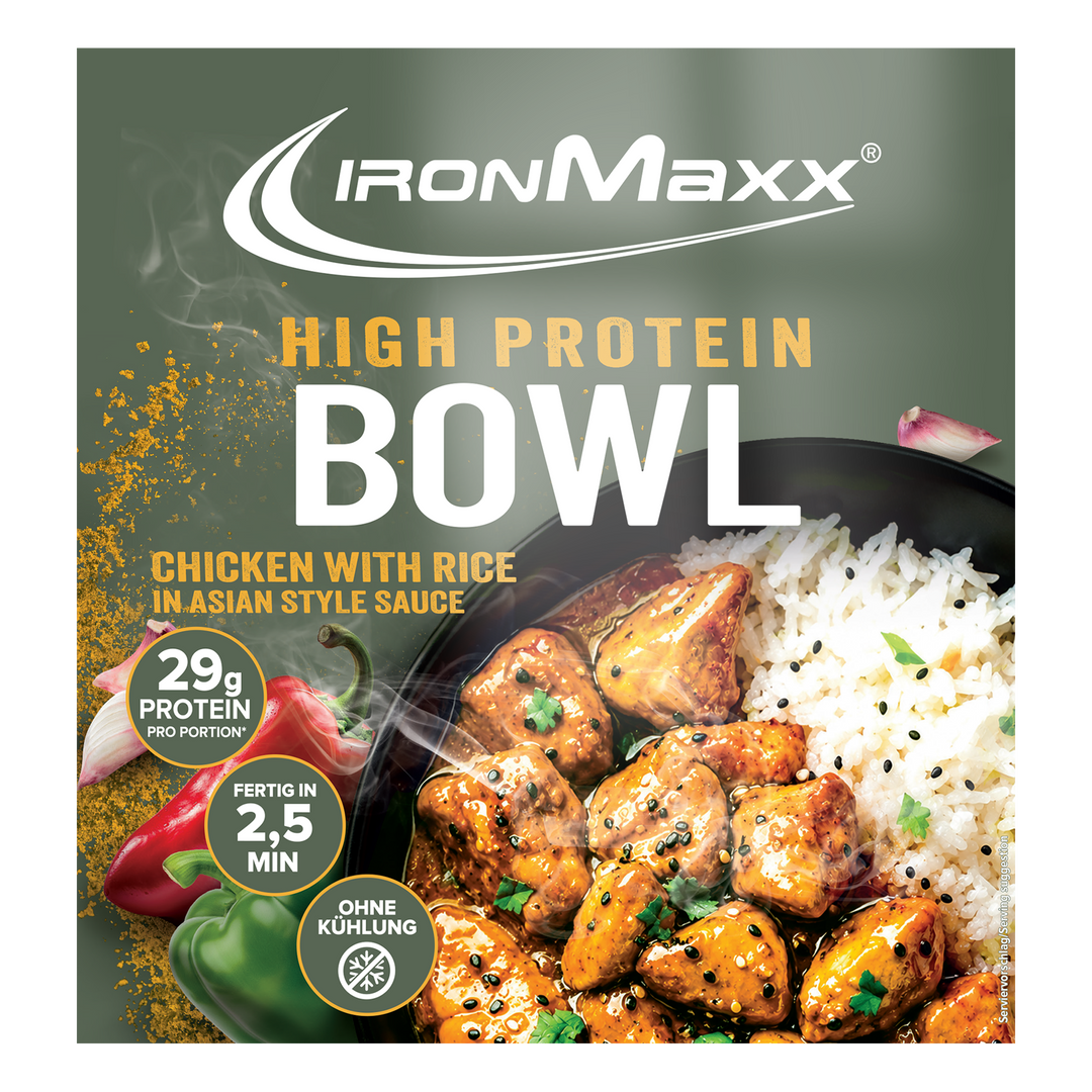 <tc>High Protein Bowl (420g) - Chicken with Rice Asian Style</tc>