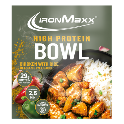 <tc>High Protein</tc> Bowl (420g) - Chicken with Rice Asian Style