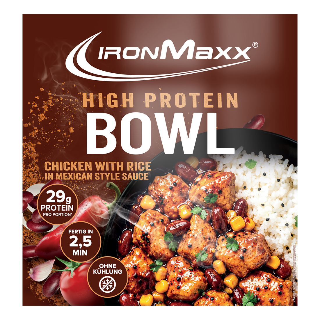 <tc>High Protein Bowl (420g) - Chicken with Rice Mexican Style</tc>