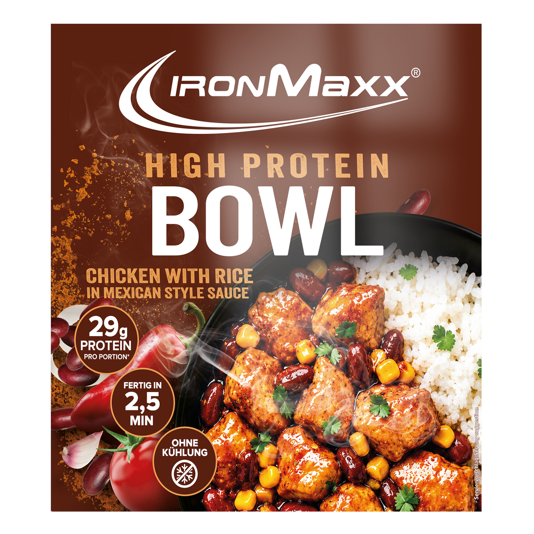 High Protein Bowl (420g) - Chicken with Rice Mexican Style
