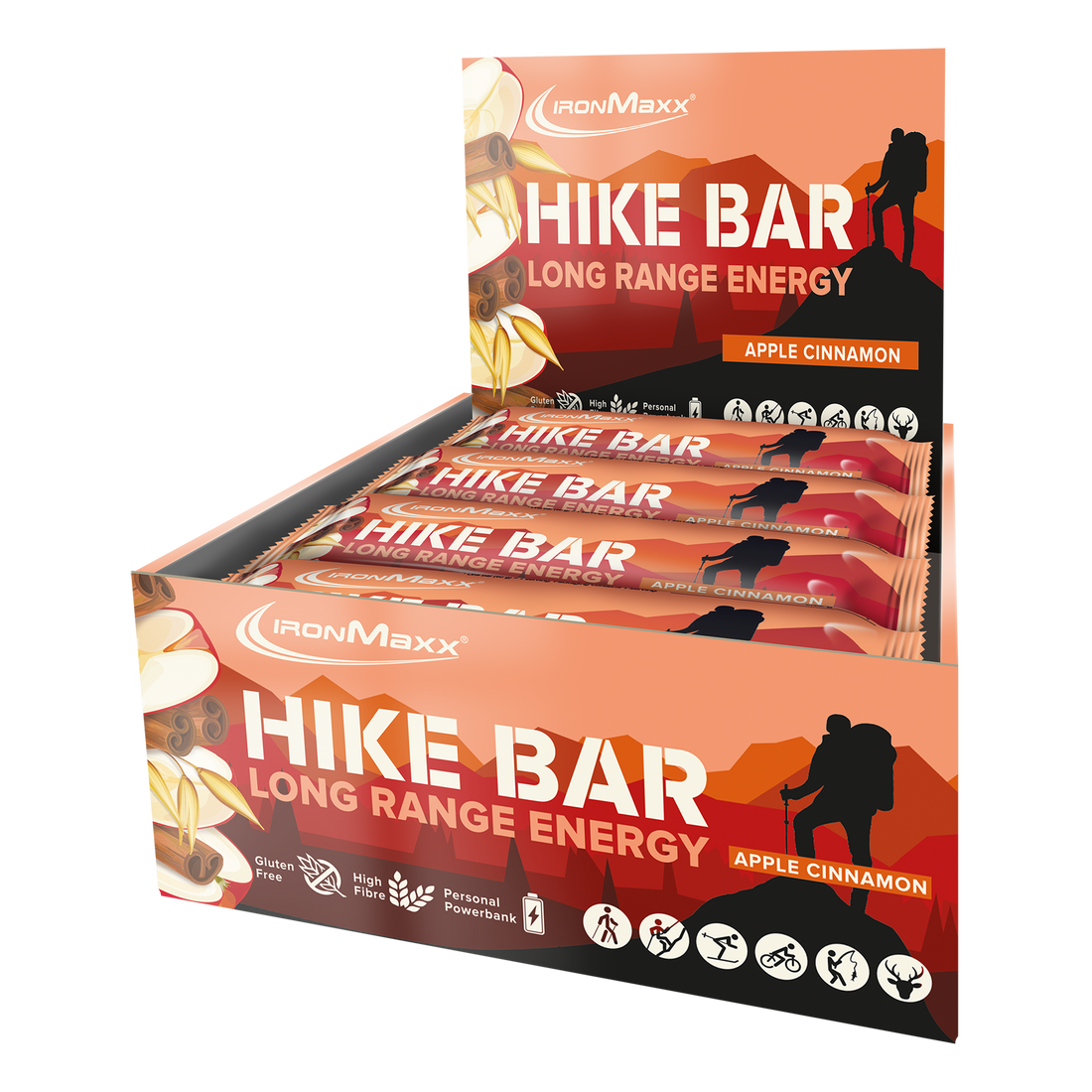 Hike Bar (12x60g) - Apple Cinnamon