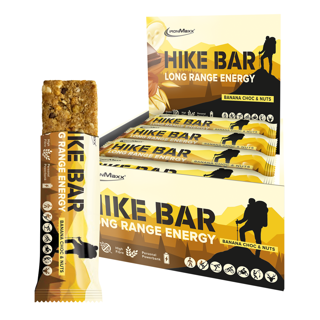 Hike Bar (12x60g) - Banana Choc & Nuts