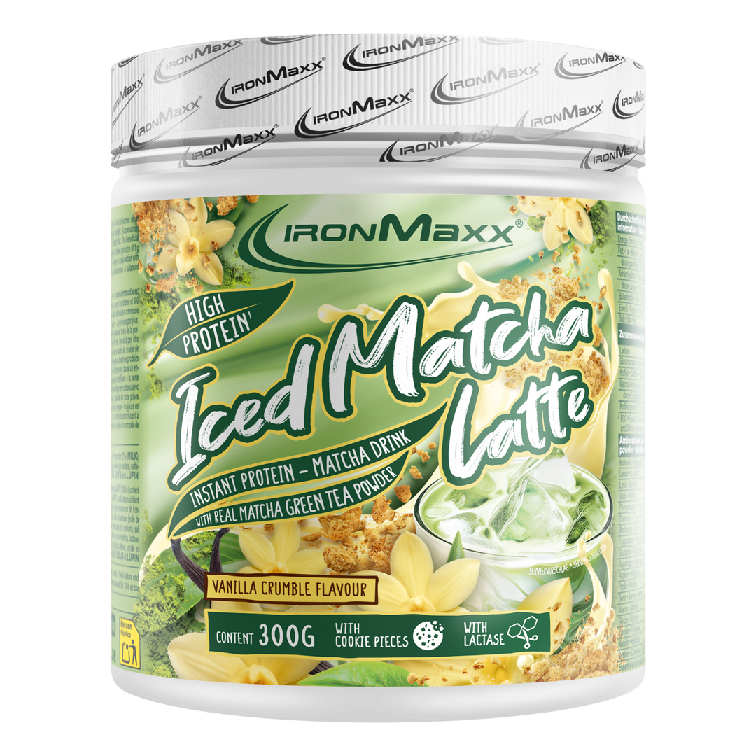 Iced Matcha Latte (300g) - Vanilla Crumble