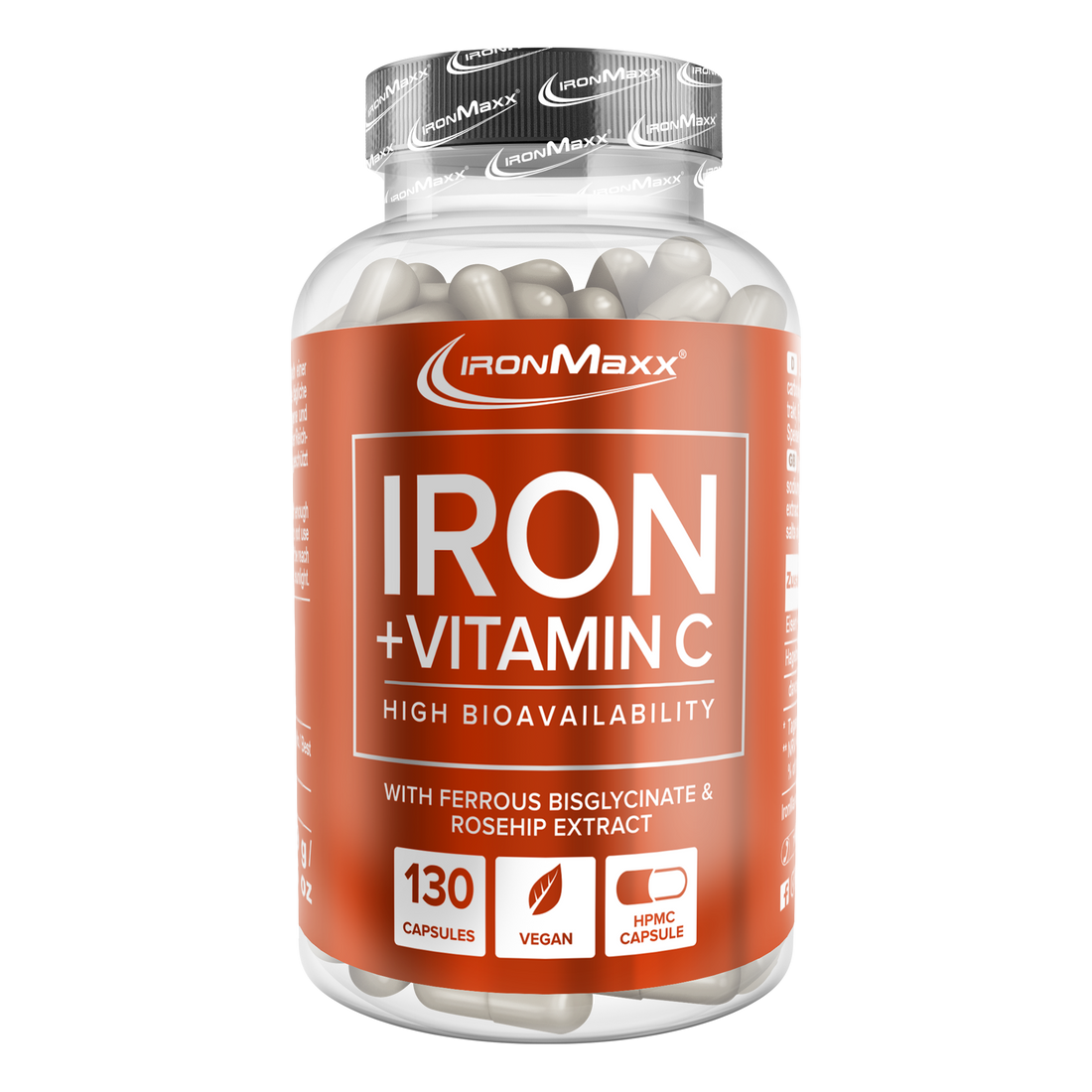 Iron + Vitamin C - 130 Kapseln