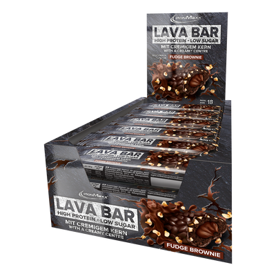 Lava Bar Protein Riegel (18x40g) - Fudge Brownie
