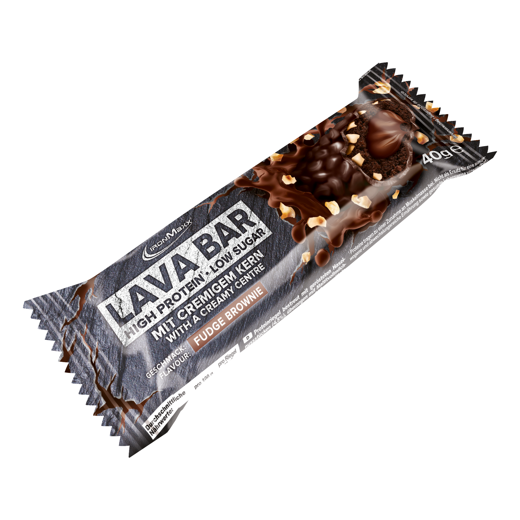 Lava Bar Protein Riegel (40g) - Fudge Brownie