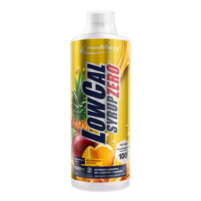 LowCal Syrup Zero - 1000ml bottle - Multifruit