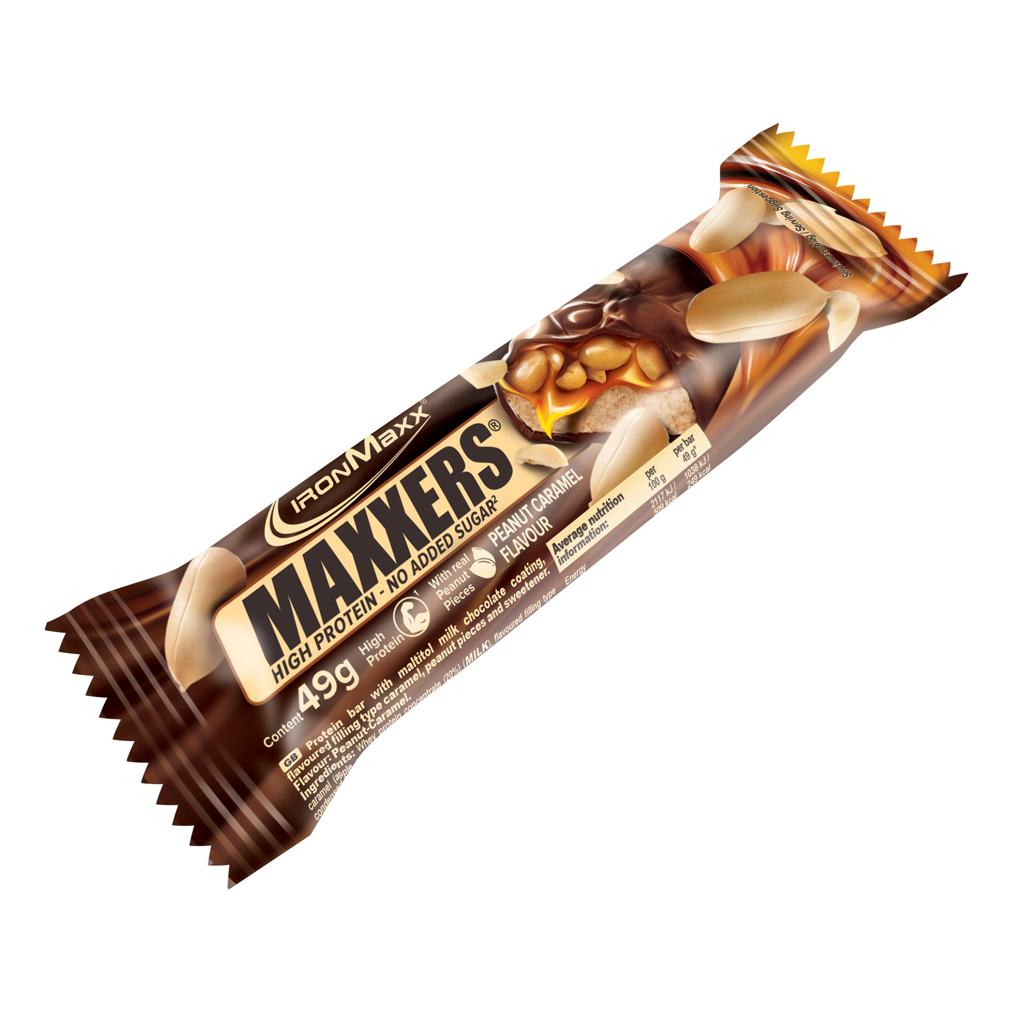 Maxxers - Peanut Caramel 49g