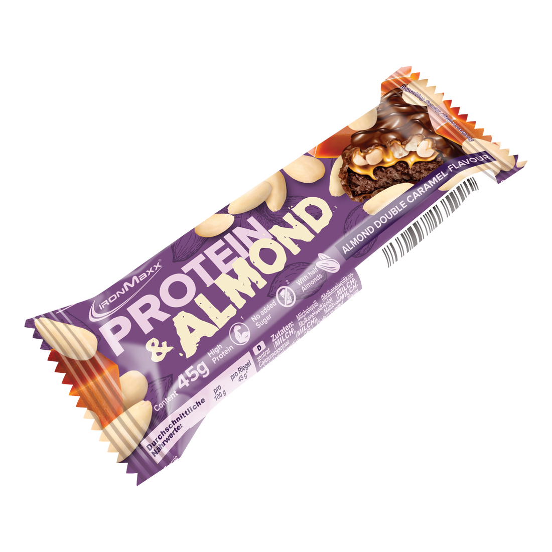 Protein &amp; Almond (45g) - Almond Double Caramel (best before: 31.07.2025)