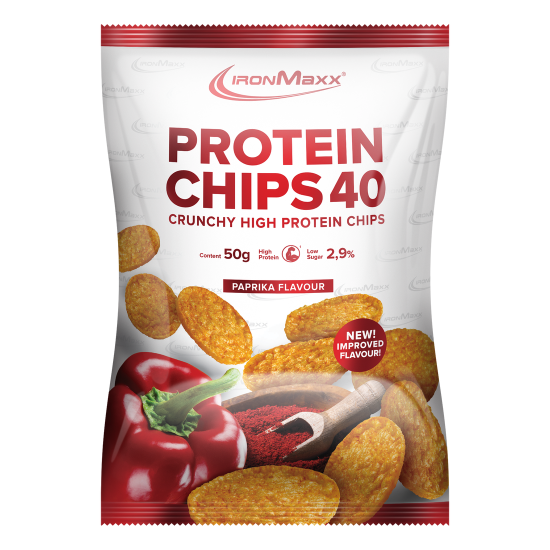 Protein Chips 40 (50g bag) - Paprika
