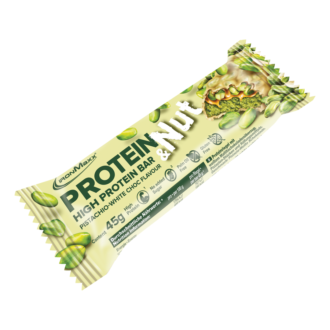 Protein & Nut (45g) - Pistachio-White Choc