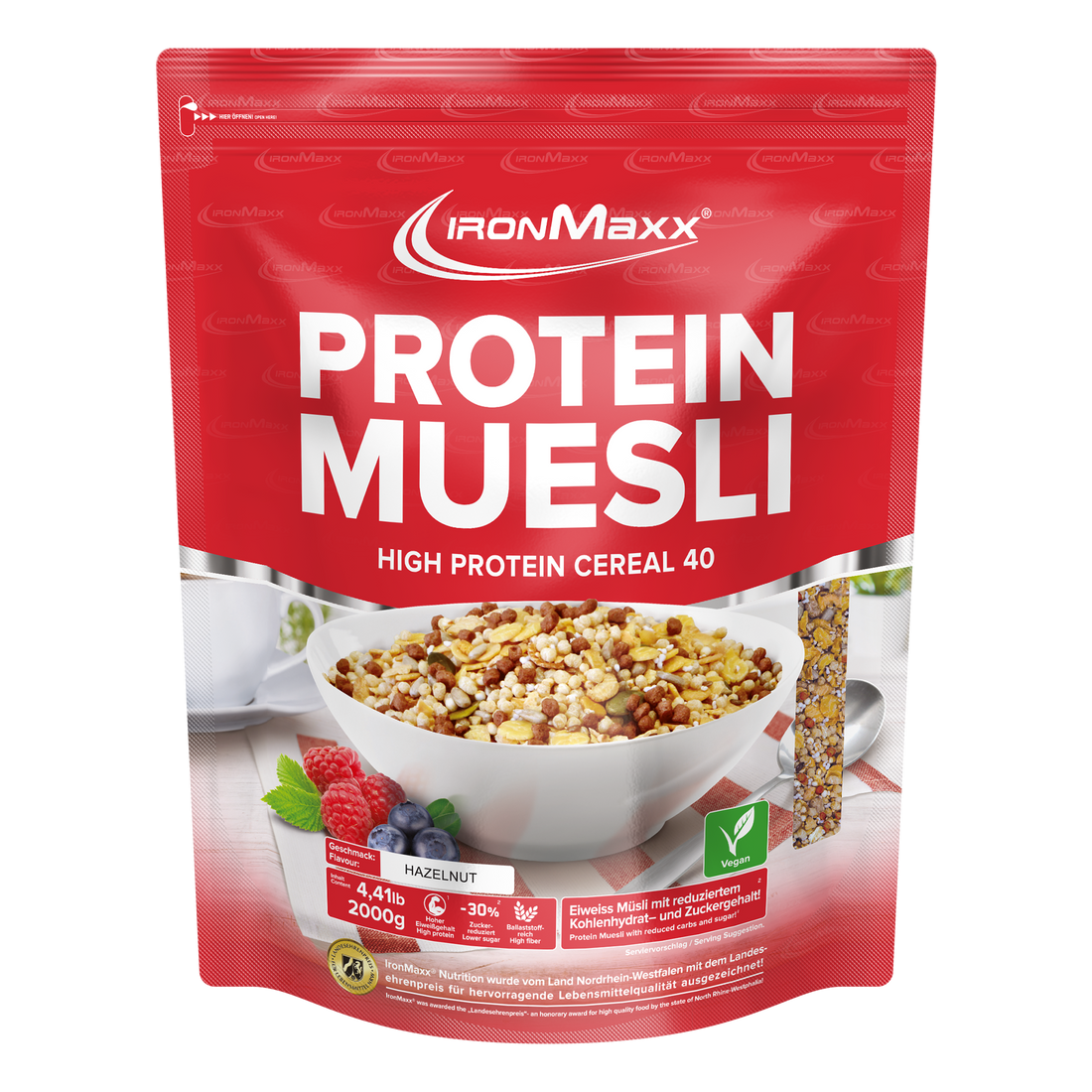 Protein Müsli (2000g) - Haselnuss
