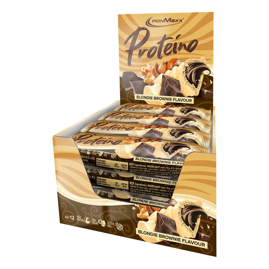 Proteino (12x30g) - Blondie Brownie