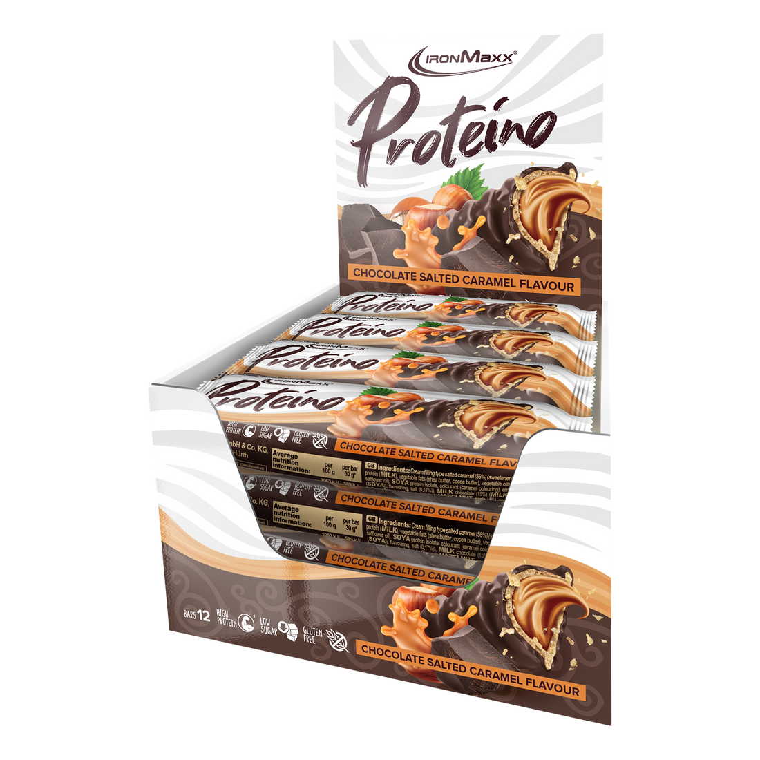 Proteino (12x30g) - Chocolate Salted Caramel