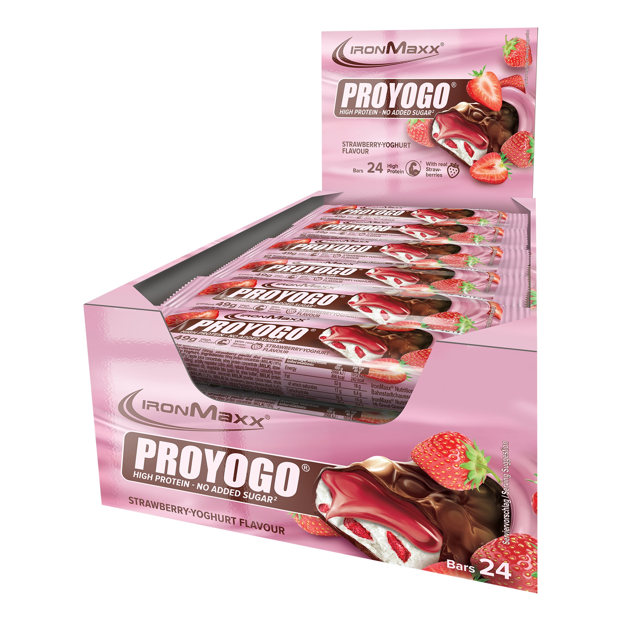 Proyogo® (24x49g) - Strawberry Yoghurt