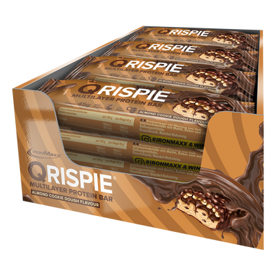 Qrispie Protein Bar (16x45g) - Almond Cookie Dough