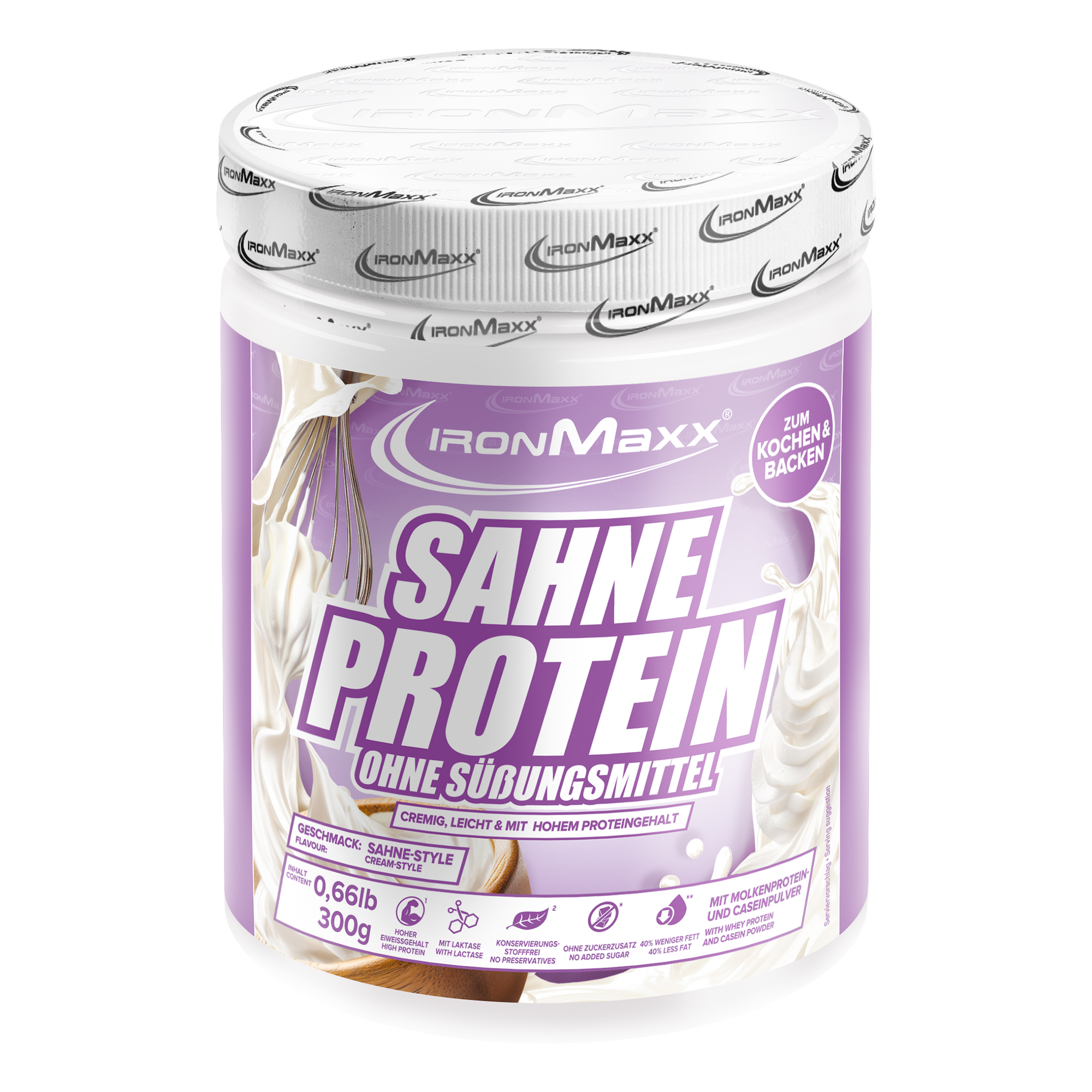 Sahne Protein 300g Sahne IronMaxx Nutrition sahne-protein-300g-sahne-ironmaxx-nutrition