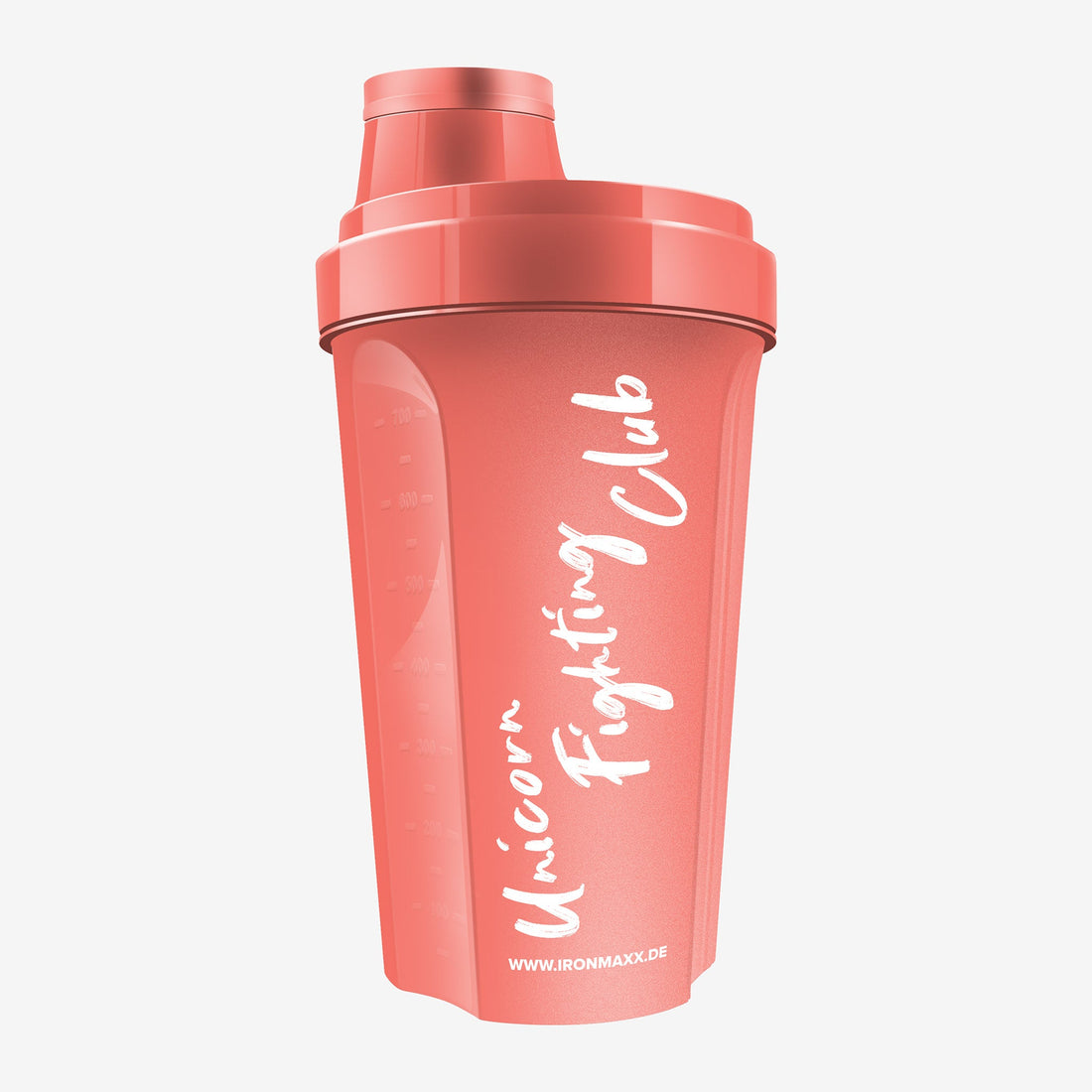 Shaker (700ml) - Living Coral &quot;Unicorn Fighting Club&quot;