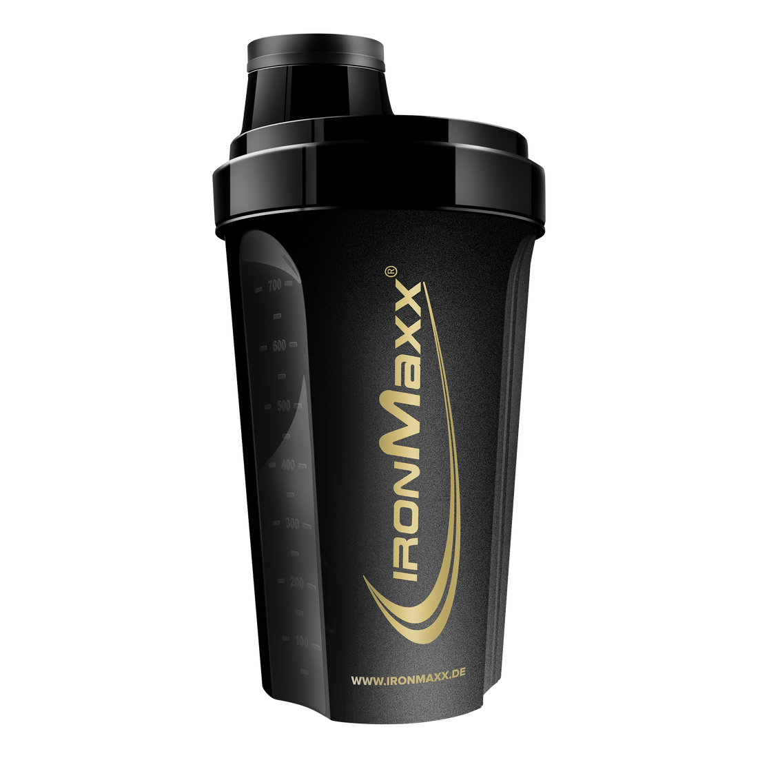 Shaker (700ml) - Schwarz / Gold  Gladiator