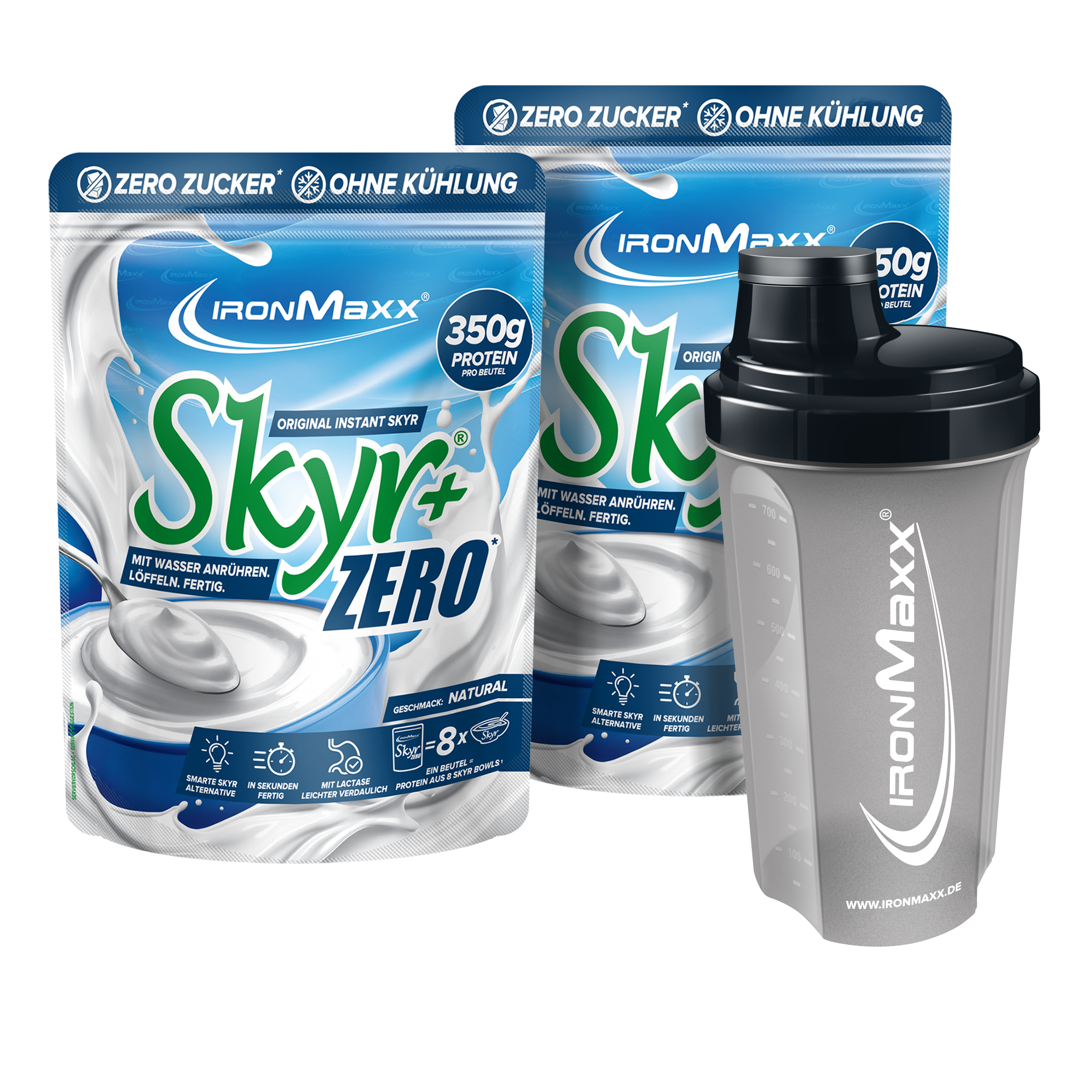 Skyr Duo + Free Shaker - Neutral