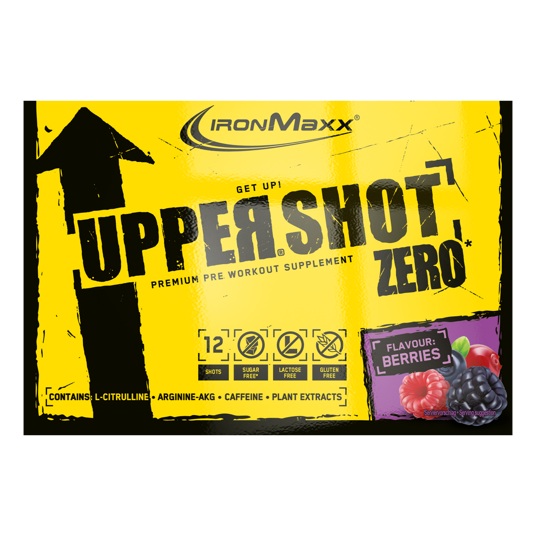 Upper Shot ZERO (12x60ml) - Berries